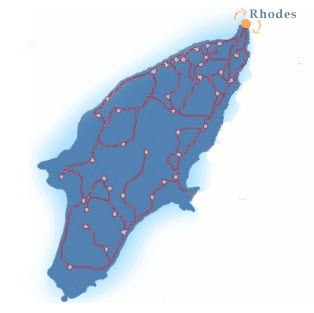 rhodes night cruise